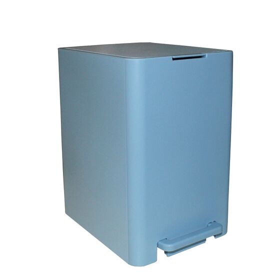 Κάδος Μπάνιου με Πεντάλ 13.5lt 18.5x25x29cm με Εσωτερικό Κάδο 7lt 0.82kg Πλαστικό SOFT CLOSE Σιέλ Ελλάδας