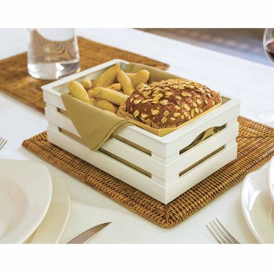 BAMA Ιταλίας Τελάρο Πολλαπλών Χρήσεων 41x31x14cm Πλαστικό με Όψη Ξύλου Κρεμ TINA 3