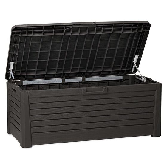 TOOMAX Ιταλίας Πλαστικό Μπαούλο 148x72x60cm 550lt 22.5kg Massif Καπάκι-Κάθισμα 2 Ατόμων FLORIDA ANTHRACITE TUV/GS