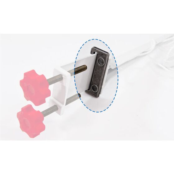 Απλώστρα Ρούχων για Τετράγωνες Κουπαστές Αλουμινίου Βαμμένη Βιδωτή Άπλωμα 11m Αντοχή 30kg Ελλάδος APLOSTRAK