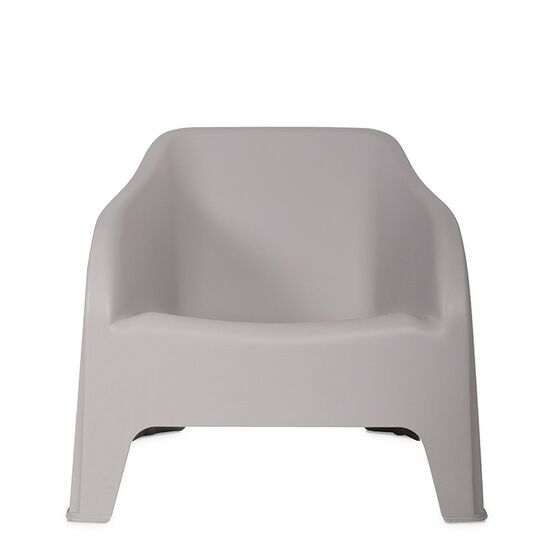 TOOMAX Πολυθρόνα-Καρέκλα Κήπου Στοιβαζόμενη 79x76.5x70cm Βάρος 6.8kg Petra Matte Taupe Grey Ιταλίας