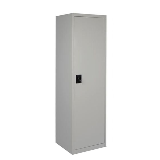 STEELEN Μεταλλική Ντουλάπα 50x45x181cm Πάχους 0.6mm/0.8mm (πάτωμα) Γαλβανιζέ με 4 Ράφια ΧΩΡΙΣ ΠΟΔΙΑ - 5 Αποθηκευτικοί Χώροι