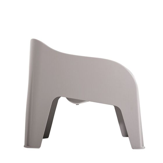 TOOMAX Πολυθρόνα-Καρέκλα Κήπου Στοιβαζόμενη 79x76.5x70cm Βάρος 6.8kg Petra Matte Taupe Grey Ιταλίας