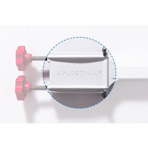 Απλώστρα Ρούχων για Τετράγωνες Κουπαστές Αλουμινίου Βαμμένη Βιδωτή Άπλωμα 11m Αντοχή 30kg Ελλάδος APLOSTRAK