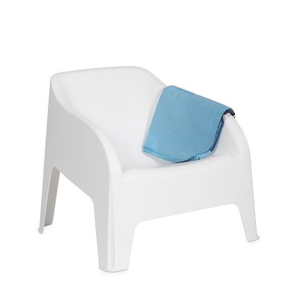 TOOMAX Πολυθρόνα-Καρέκλα Κήπου Στοιβαζόμενη 79x76.5x70cm Βάρος 6.8kg Petra Matte White Ιταλίας