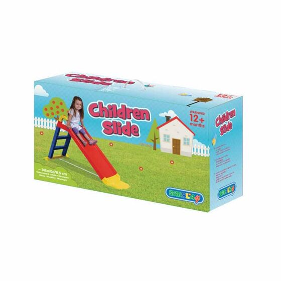 Παιδική Τσουλήθρα Κήπου 141x60x78.5cm MAX Αντοχή 30kg Children Slide Πολύχρωμη STARPLAY