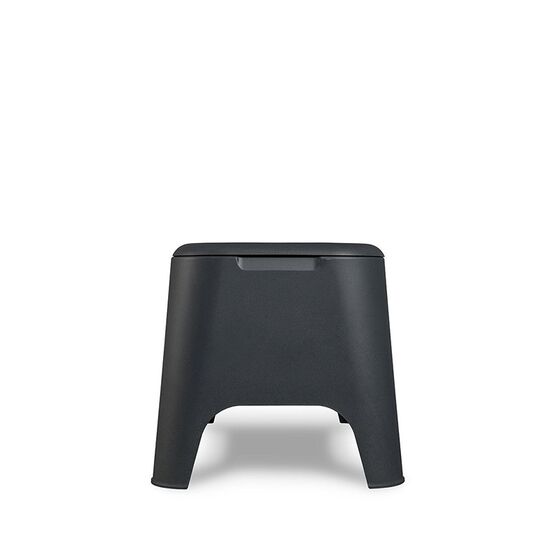 TOOMAX Ορθογώνιο Τραπέζι 59x39x36cm Πλαστικό Βάρος 3.4kg Petra Matte Anthracite Ιταλίας