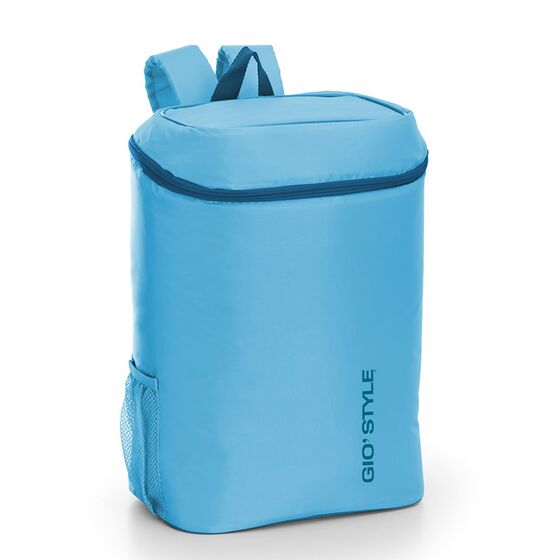 GIOSTYLE Ιταλίας Ισοθερμική Τσάντα Πλάτης 28x20x37cm Πάχος 6mm 20lt Πολυεστέρας 120D MAX Απόδοση 11 Ώρες Πιστοποιήσεις Azo FREE/REACH FRIO BACKPACK Γαλάζιο