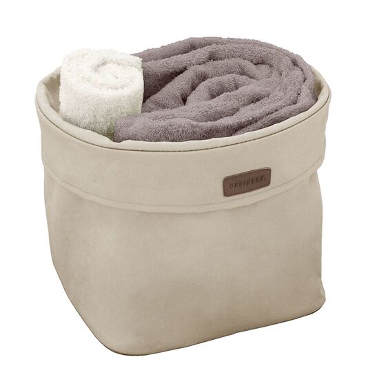 ORDINETT Ιταλίας Καλάθι Οργάνωσης 28x28x23cm Πολυεστέρας EGO BIN LARGE Εκρού