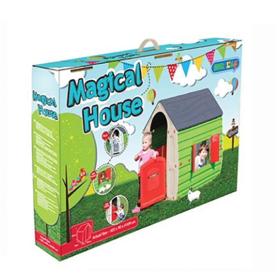 Παιδικό Σπιτάκι Κήπου 102x90x109cm Magical House Πολύχρωμο STARPLAY