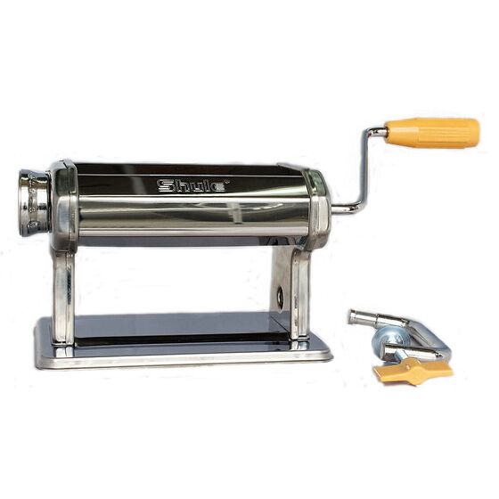 SHULE Μηχανή Φύλλου INOX 24.5x14x13cm Max Πλάτος Ζύμης 18cm Βάρος 2.1kg