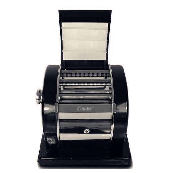 SHULE Ηλεκτρική Μηχανή Φύλλου και Ζυμαρικών 220-240V, 90W 28x20x26cm Πλάτος Ζύμης 15cm  Μεταλλική Μαύρη