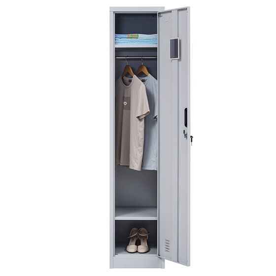 STEELEN Μεταλλική Ντουλάπα-Φοριαμός (Locker) 38x45x181cm Μονόφυλλη 23.5kg Πάχος 0.4mm Ανοικτό Γκρι 2 Ράφια- 3 Αποθηκευτικοί Χώροι ΧΩΡΙΣ ΠΟΔΙΑSTEELEN Μεταλλική Ντουλάπα-Φοριαμός (Locker) 38x45x181cm Μονόφυλλη 23.5kg Πάχος 0.4mm Ανοικτό Γκρι 2 Ράφια- 3 Αποθηκευτικοί Χώροι ΧΩΡΙΣ ΠΟΔΙΑ