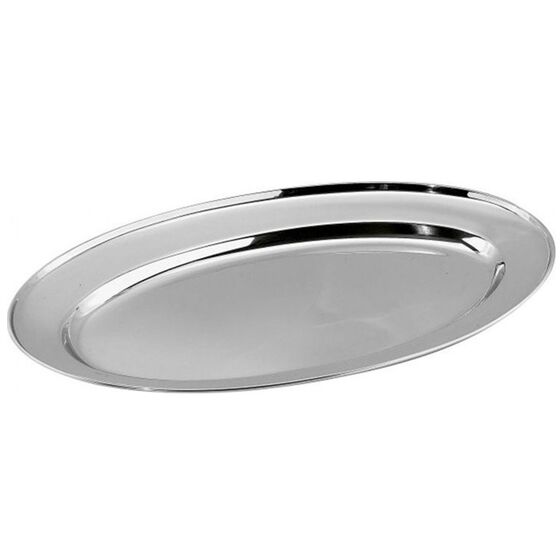 VESTA Πιατέλα Σερβιρίσματος 50x35x3cm Ανοξείδωτη ( INOX)