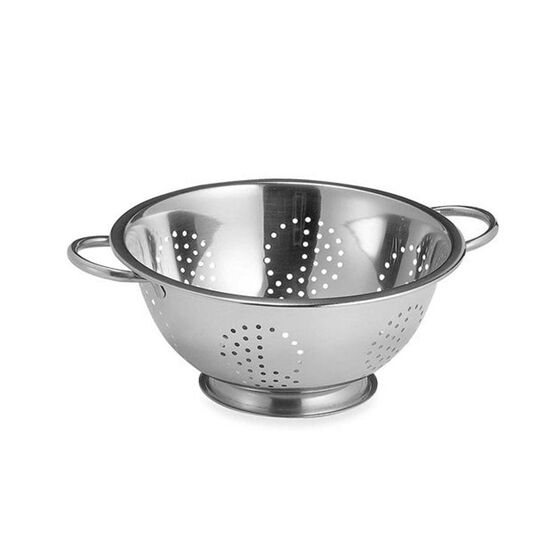 VESTA Σουρωτήρι Ζυμαρικών Ø28x22cm INOX με Χειρολαβές