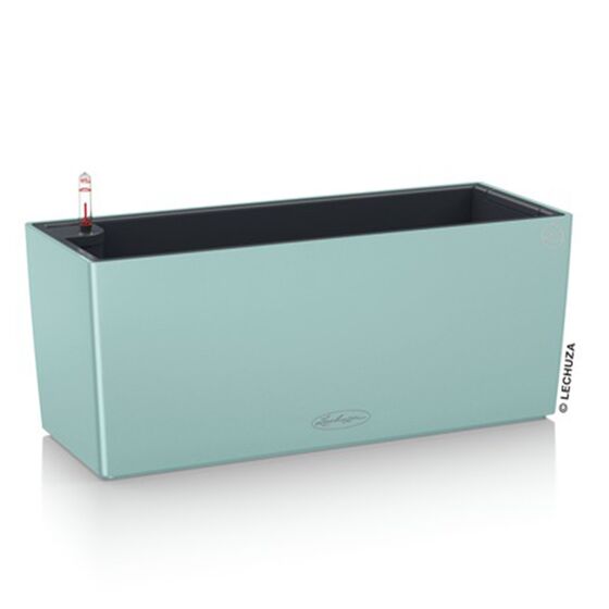 LECHUZA Balconera Color50 Ζαρντινιέρα 50x19x19cm Αυτοποτιζόμενη με Δοχείο Φύτευσης Pastel Green Γερμανίας