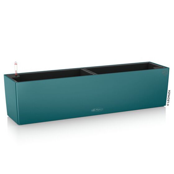LECHUZA Balconera Color80 Ζαρντινιέρα 79x19x19cm Αυτοποτιζόμενη με 2 Δοχεία Φύτευσης Light Grey ΓερμανίαςLECHUZA Balconera Color80 Ζαρντινιέρα 79x19x19cm Αυτοποτιζόμενη με 2 Δοχεία Φύτευσης Petrol Blue Γερμανίας