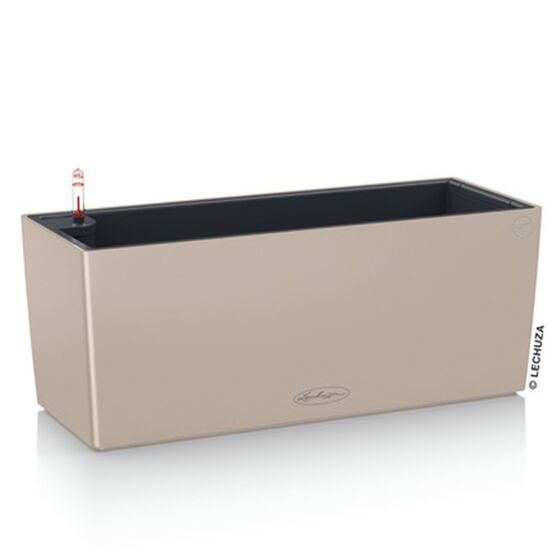 LECHUZA Balconera Color50 Ζαρντινιέρα 50x19x19cm Αυτοποτιζόμενη με Δοχείο Φύτευσης Sand Brown Γερμανίας
