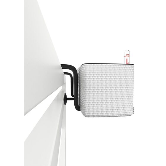 LECHUZA Cube Color Triple Ζαρντινιέρα-Κασπώ 40x14x13.5cm Αυτοποτιζόμενη με Εσωτερικό Δοχείο Sand Brown Γερμανίας