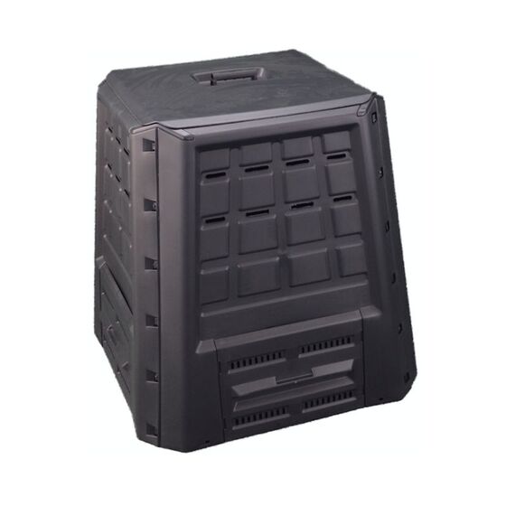 Κομποστοποιητής-Κάδος Κομποστοποίησης 380lt Πλαστικός Κήπου 75x75x80cm Μαύρος BIO Composter ARTPLAST Ιταλίας