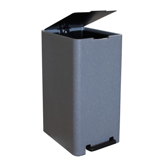 Κάδος Μπάνιου με Πεντάλ 17lt 18.5x26x37cm με Εσωτερικό Κάδο 10lt 1.04kg Πλαστικό SOFT CLOSE Λάβα Ελλάδας