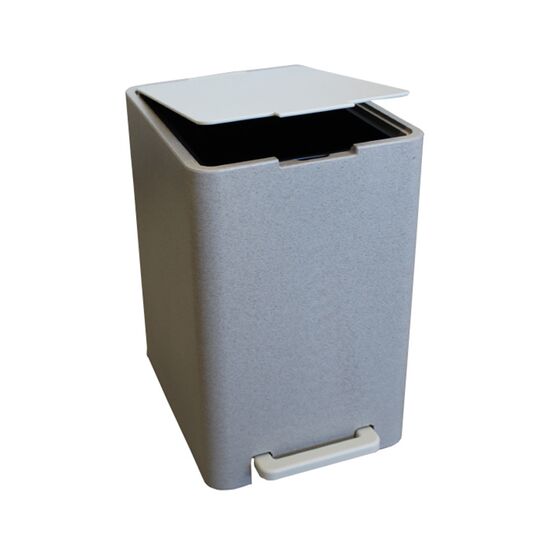 Κάδος Μπάνιου με Πεντάλ 13.5lt 18.5x25x29cm με Εσωτερικό Κάδο 7lt 0.82kg Πλαστικό SOFT CLOSE Πέτρα Ελλάδας