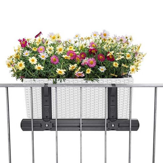 LECHUZA Επέκταση για Άγκιστρα Μπαλκονιού για Ζαρντινιέρες BALCONERA 50 και BALCONERA 80 Λευκό