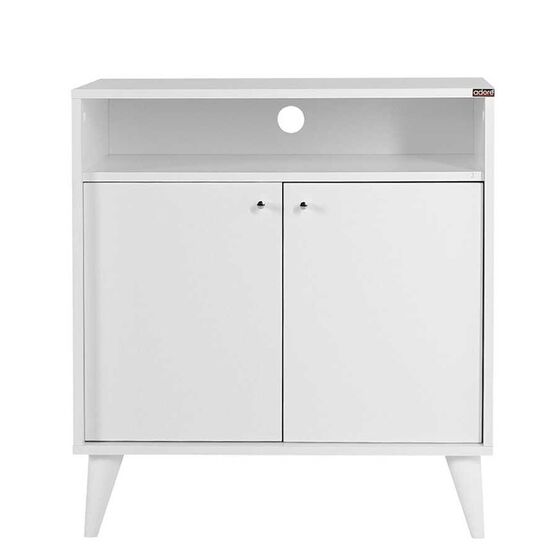 Ντουλάπι Πολυχρηστικό - Έπιπλο Τηλεόρασης - Παπουτσοθήκη 73x42x79cm 20.85kg London 220-DD Λευκό