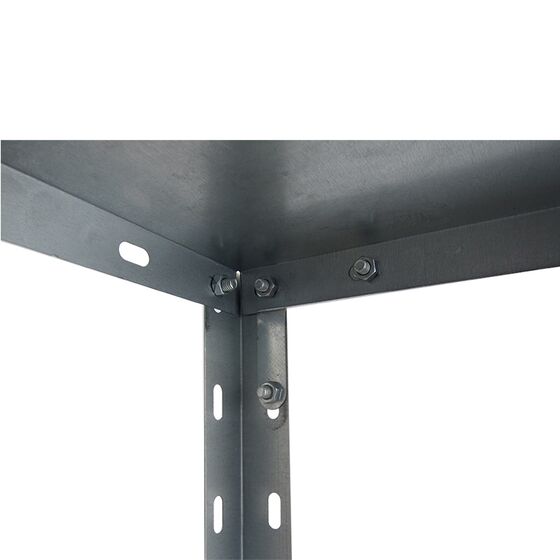 VESTA Μεταλλική Γαλβανιζέ Ραφιέρα Dexion 5όροφη 75x30x168cm 7.8kg MAX Αντοχή 150kg (30kg / Ράφι)