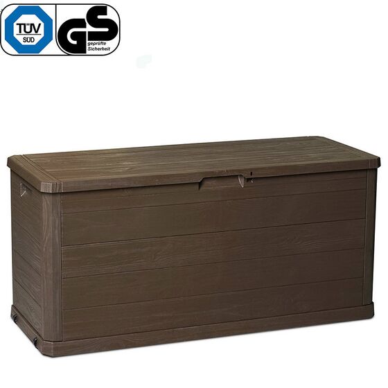 TOOMAX Ιταλίας Πλαστικό Μπαούλο 117x45x56cm 280lt 6.8kg MULTIBOX WOODY'S LINE BROWN TUV/GS