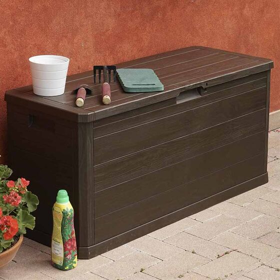 TOOMAX Ιταλίας Πλαστικό Μπαούλο 117x45x56cm 280lt 6.8kg MULTIBOX WOODY'S LINE BROWN TUV/GS