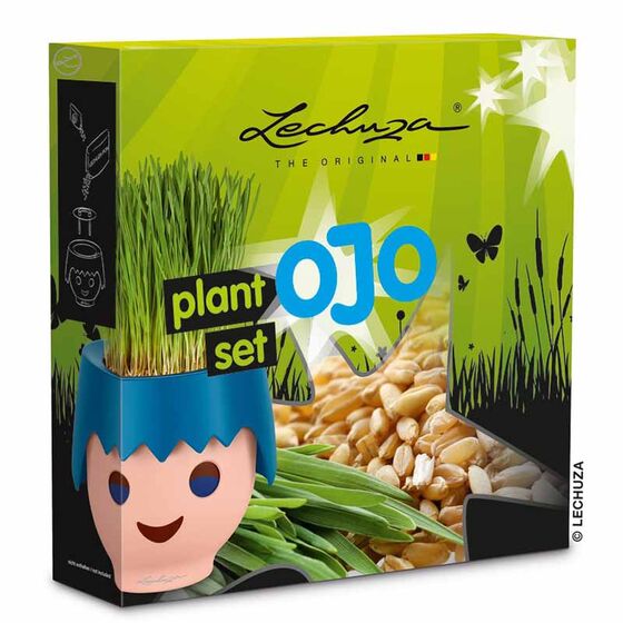 LECHUZA Plant Set Σετ Φύτευσης με Οργανικούς Σπόρους για Γλάστρες OJO PLAYMOBIL