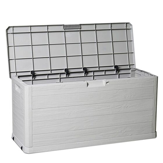 TOOMAX Ιταλίας Πλαστικό Μπαούλο 117x45x56cm 280lt 6.8kg MULTIBOX WOODY'S LINE WARM GREY TUV/GS