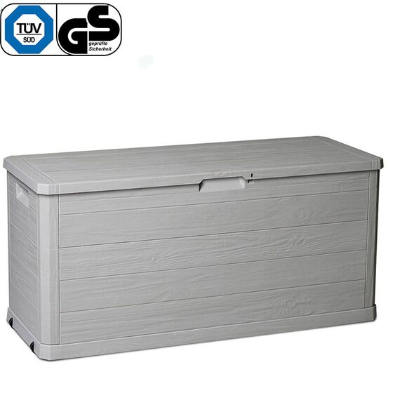 TOOMAX Ιταλίας Πλαστικό Μπαούλο 117x45x56cm 280lt 6.8kg MULTIBOX WOODY'S LINE WARM GREY TUV/GS