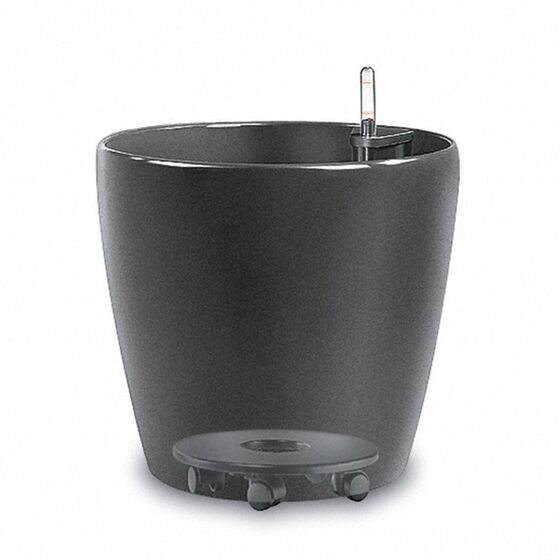 LECHUZA Βάση με Ρόδες Ø41.5cm για Γλάστρες CLASSICO 70 και HAVALO 60 Μαύρη