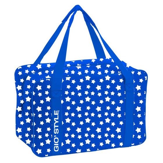 GIOSTYLE Ιταλίας Ισοθερμική Τσάντα 42x18x28cm Πάχος 8mm 24lt Πολυεστέρας 600D MAX Απόδοση 10 Ώρες Πιστοποίηση REACH STARS 24 Μπλε