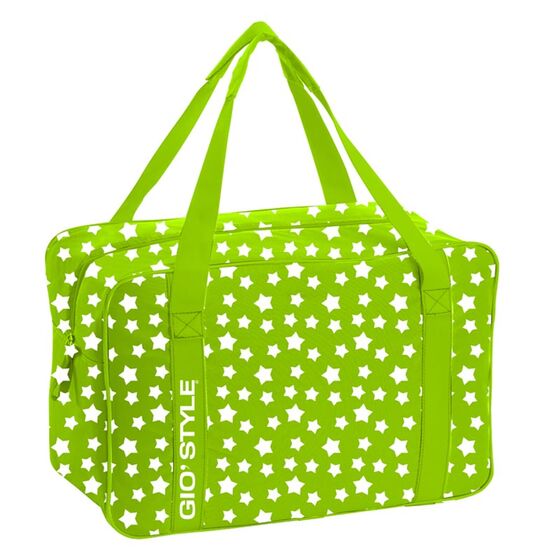 GIOSTYLE Ιταλίας Ισοθερμική Τσάντα 42x18x28cm Πάχος 8mm 24lt Πολυεστέρας 600D MAX Απόδοση 10 Ώρες Πιστοποίηση REACH STARS 24 Πράσινο