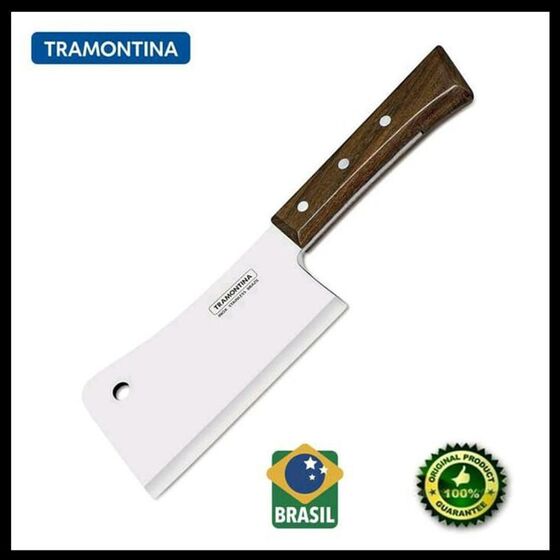 TRAMONTINA Μπαλτάς Κουζίνας με Λεπίδα 16.8cm Ξύλινη Χειρολαβή Traditional