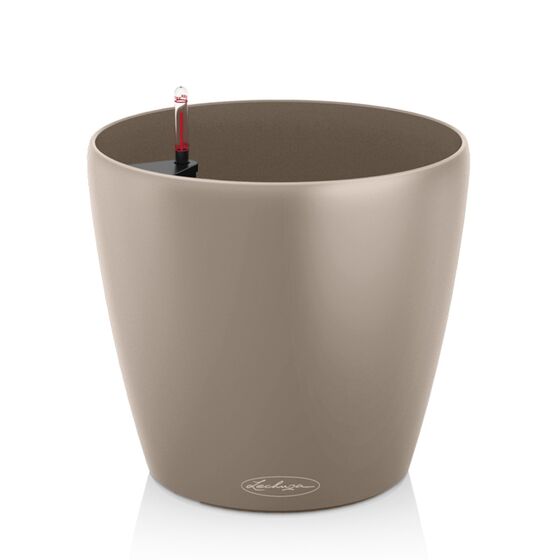 LECHUZA Classico 60 Επιδαπέδια Γλάστρα Ø59x56cm Αυτοποτιζόμενη Sand Brown Γερμανίας
