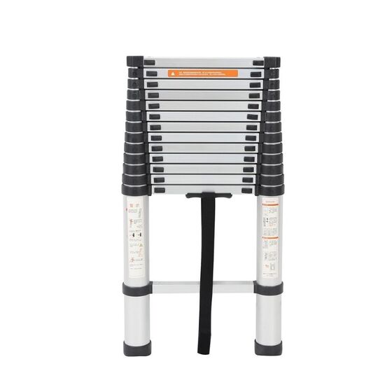 Τηλεσκοπική Σκάλα 4.1m Αλουμινίου με 14 Σκαλιά Βάρος 11.1kg MAX Αντοχή 150kg EN131
