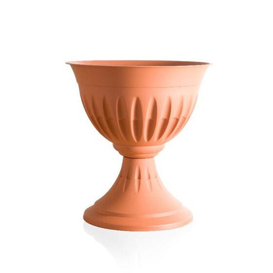 Ανθοστήλη/Γλάστρα Ø33x35cm Πλαστική 8lt Κεραμιδί CALICE ALBA BAMA Ιταλίας