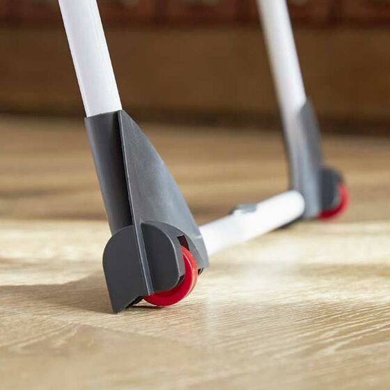 VILEDA Απλώστρα Ρούχων από Ατσάλι με Επίστρωση Αλουμινίου Επεκτεινόμενη 226-316x55x130cm 3φυλλη MAX Άπλωμα 30m Βάρος 5.58kg INFINITY FLEX Γερμανίας