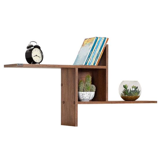 Ράφι Τοίχου Διακοσμητικό 100x18x50cm Ξύλινο Oslo Walnut 4.2kg RAF04OO