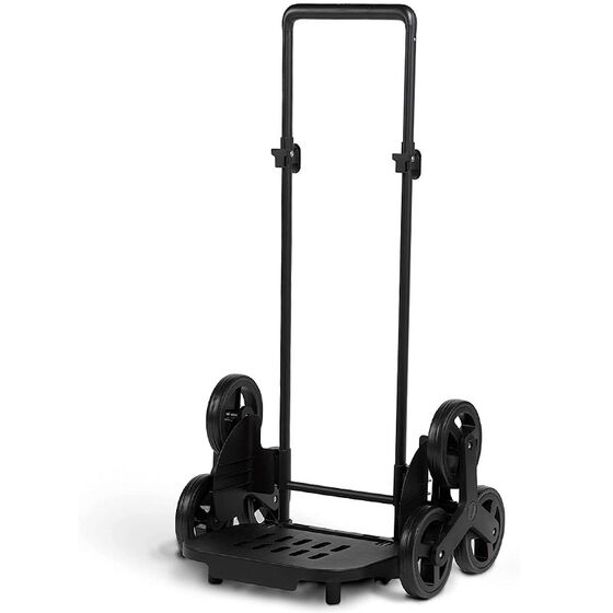 GIMI Ιταλίας Καρότσι Λαϊκής 52lt 41x35x93cm Μεταλλικό Αντοχή 30kg με Σάκο Πολυεστέρα Γκρι Σκούρο TRIS