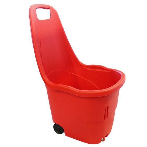 Καρότσι Κήπου Μεταφοράς Πλαστικό 48.5x57.5x88.5cm 2.64kg 43lt Αντοχή 50kg Κόκκινο SHOPRO ARTPLAST Ιταλίας