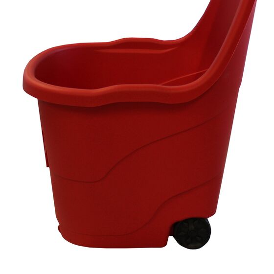 Καρότσι Κήπου Μεταφοράς Πλαστικό 48.5x57.5x88.5cm 2.64kg 43lt Αντοχή 50kg Κόκκινο SHOPRO ARTPLAST Ιταλίας