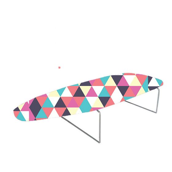 Σιδερώστρα Ατμού ΜΙΝΙ Μεταλλική 75x34x15cm Διάμετρος Σκελετού Ø6mm 1.6kg Επιτραπέζια Triangles