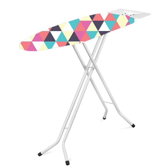 Σιδερώστρα Ατμού BASIC 119x34x83cm Μεταλλική 3.65kg με Σχάρα 30x20cm Πόδια Ø19mm TRIANGLES