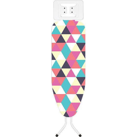 Σιδερώστρα Ατμού BASIC 119x34x83cm Μεταλλική 3.65kg με Σχάρα 30x20cm Πόδια Ø19mm TRIANGLES