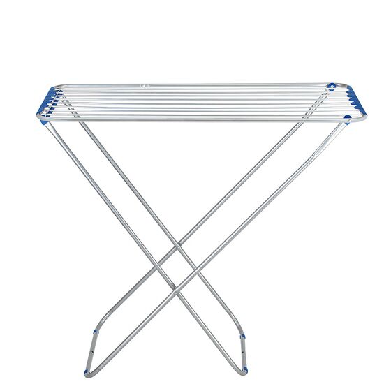 VESTA Απλώστρα Ρούχων 100% Αλουμινίου 105x55x92cm MAX Άπλωμα 10m Βάρος 1.05kg SOLIDO